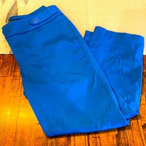 New York & Co Crop Royal Blue Dress Pants